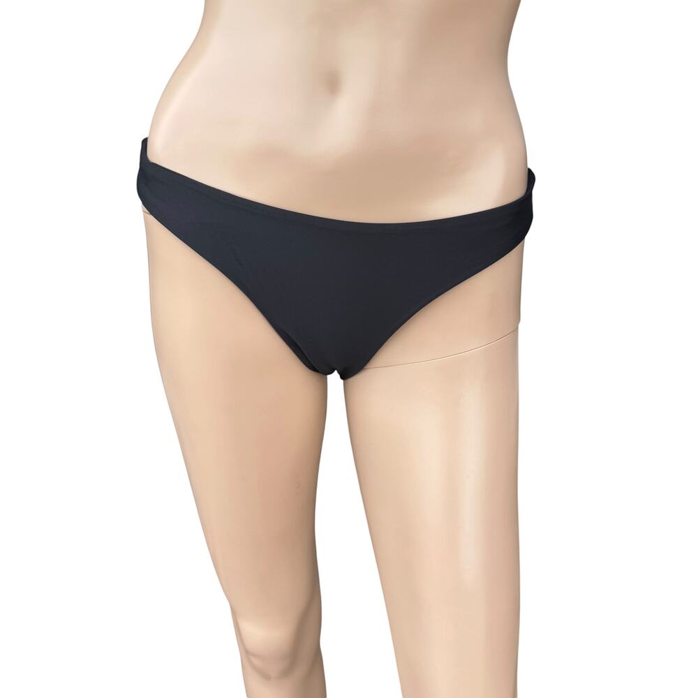 NWOT Classic Black Hipster Bikini Swim Bottom M